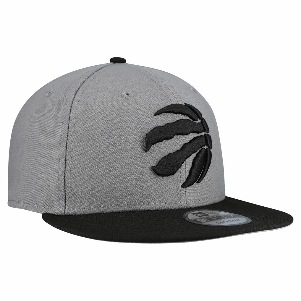 Toronto Raptors Core Logo Storm Gray Two-Tone 9FIFTY Snapback Hat - Gray online