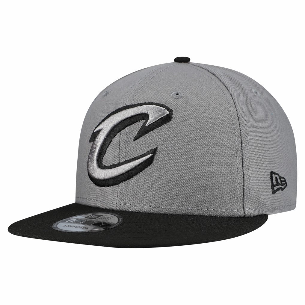 Cleveland Cavaliers Core Logo Storm Gray Two-Tone 9FIFTY Snapback Hat sale - Gray sale