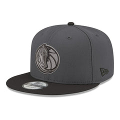 Dallas Mavericks Logo 2-Tone 9FIFTY Snapback Hat sale - Gray/Black discount