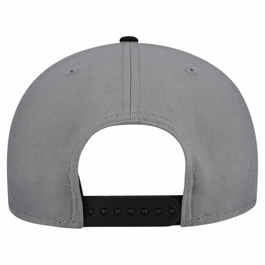Atlanta Hawks Core Logo Storm Gray Two-Tone 9FIFTY Snapback Hat - Gray on sale