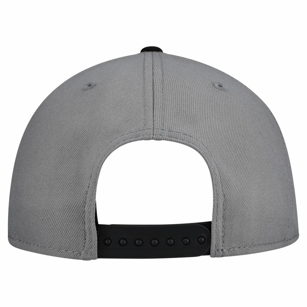Chicago Bulls Core Logo Storm Gray Two-Tone 9FIFTY Snapback Hat - Gray on sale