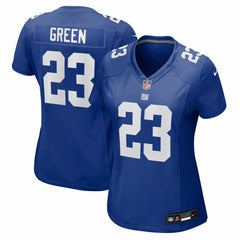 Art Green New York Giants Women's Team Game Jersey - Royal outlet