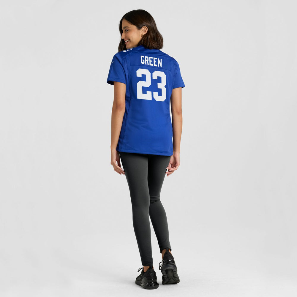 Art Green New York Giants Women's Team Game Jersey - Royal outlet