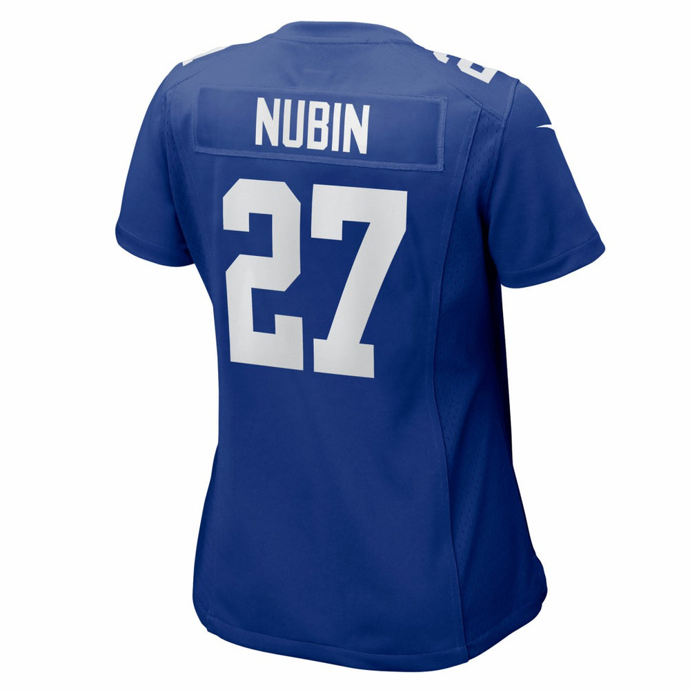 Tyler Nubin New York Giants Women's Team Game Jersey - Royal sale