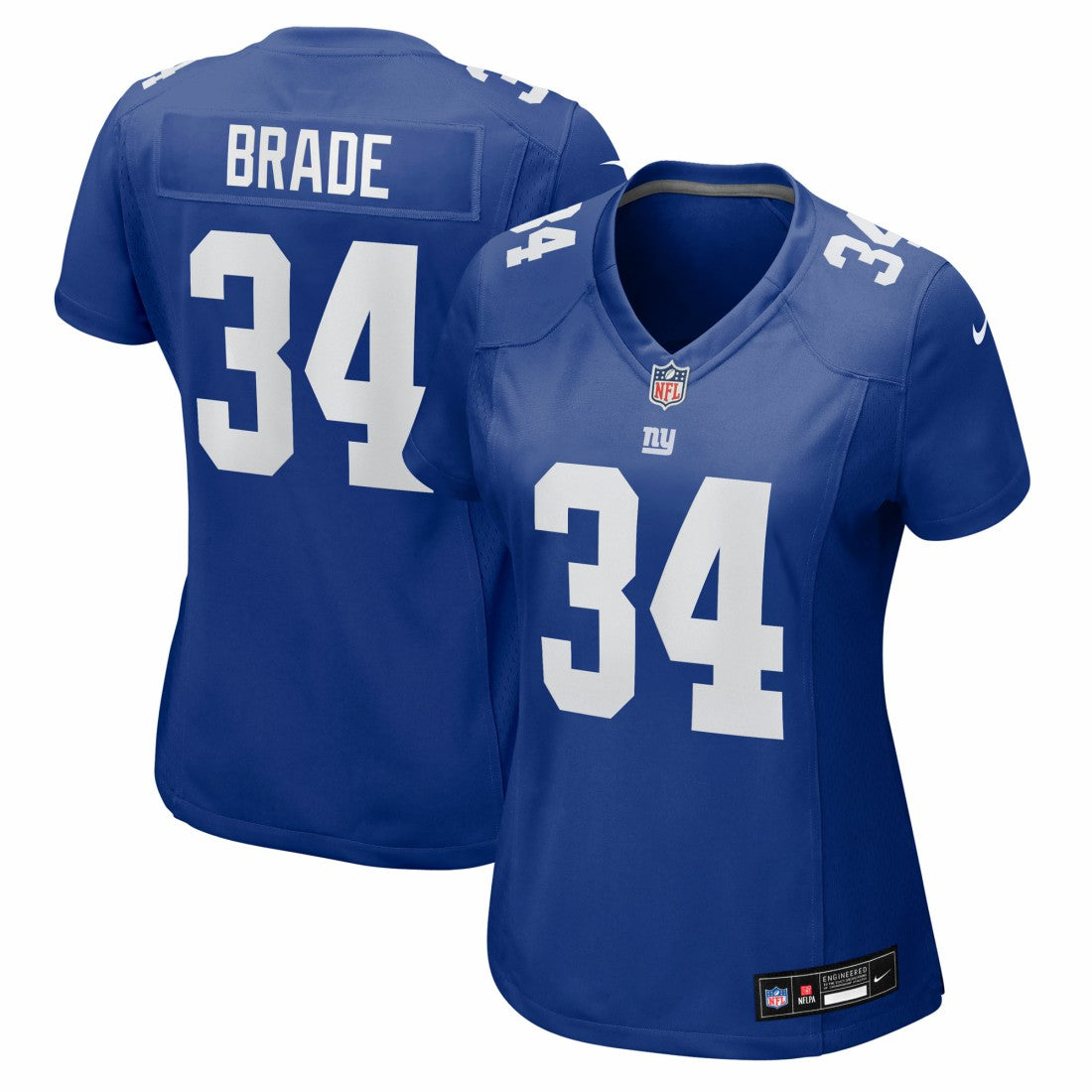 Beau Brade New York Giants Women's Team Game Jersey - Royal online