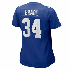 Beau Brade New York Giants Women's Team Game Jersey - Royal online