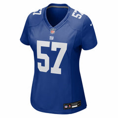 Chauncey Golston New York Giants Women's Team Game Jersey - Royal for sale