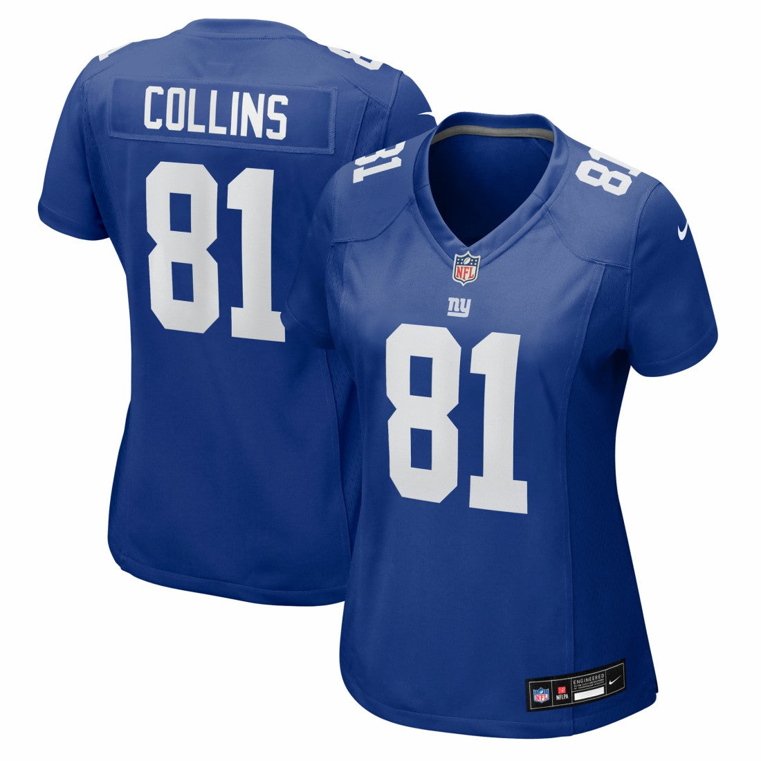 Beaux Collins New York Giants Women's Team Game Jersey - Royal online