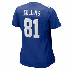 Beaux Collins New York Giants Women's Team Game Jersey - Royal online