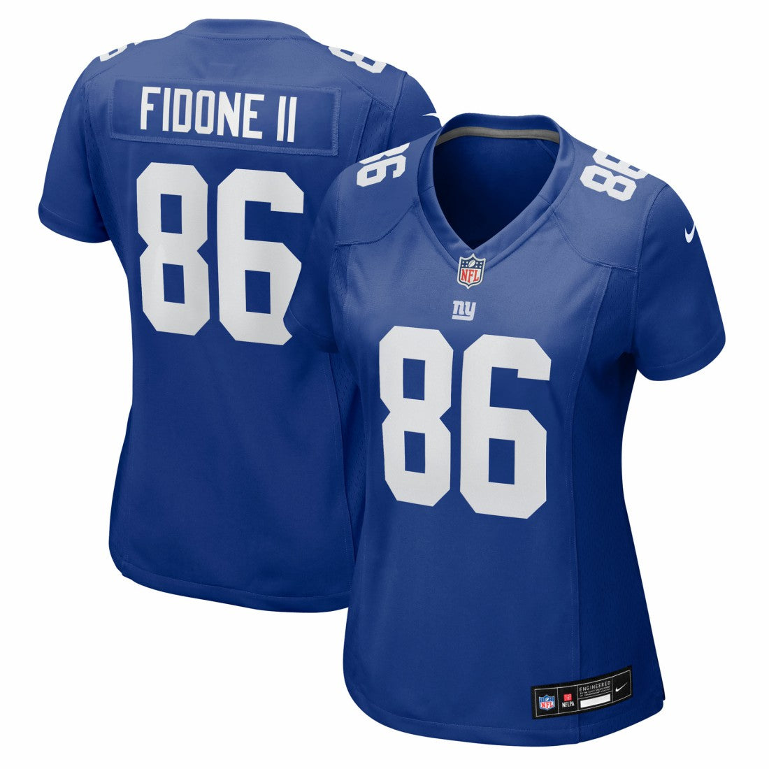 Thomas Fidone II New York Giants Women's Team Game Jersey - Royal cheap