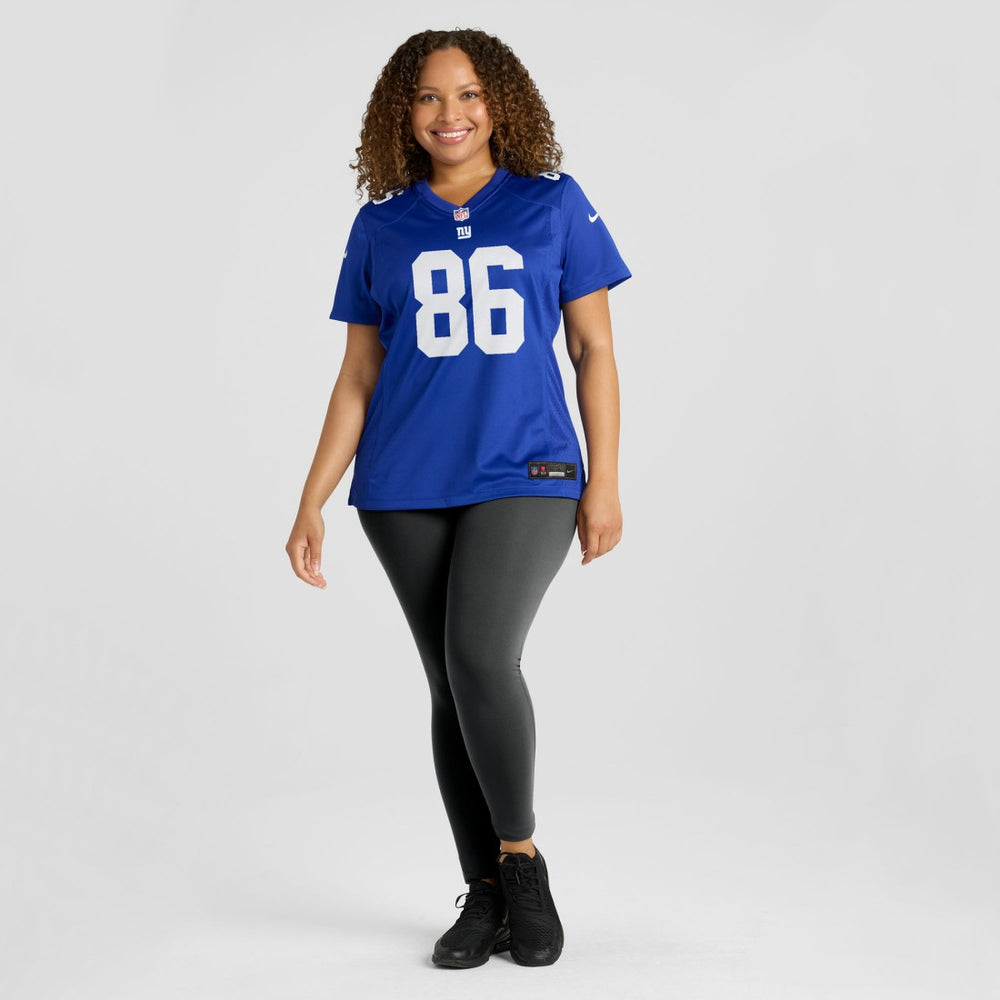 Thomas Fidone II New York Giants Women's Team Game Jersey - Royal cheap