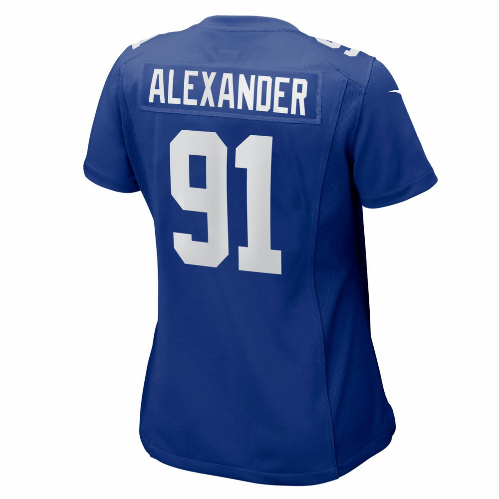 Darius Alexander New York Giants Women's Team Game Jersey - Royal online