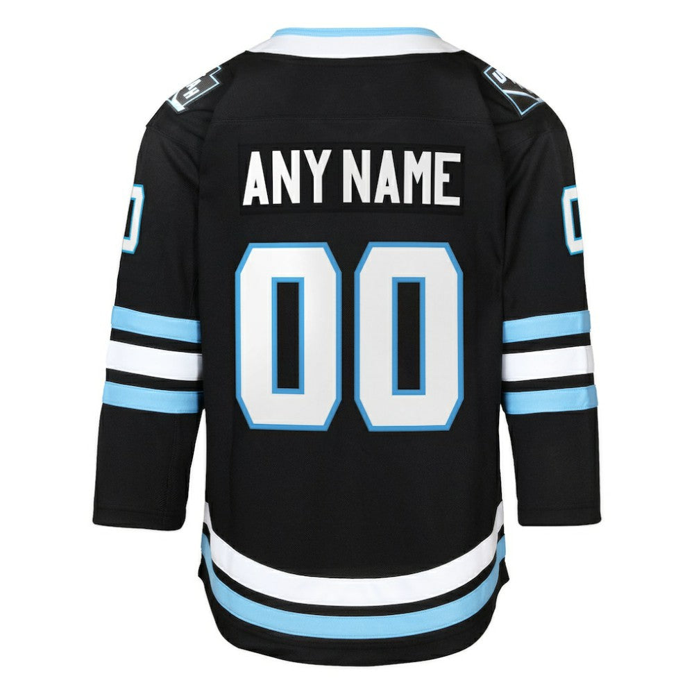 Utah Mammoth Youth Home Premier Custom Jersey - Black Jerseys