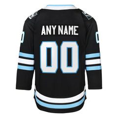 Utah Mammoth Youth Home Premier Custom Jersey - Black Jerseys
