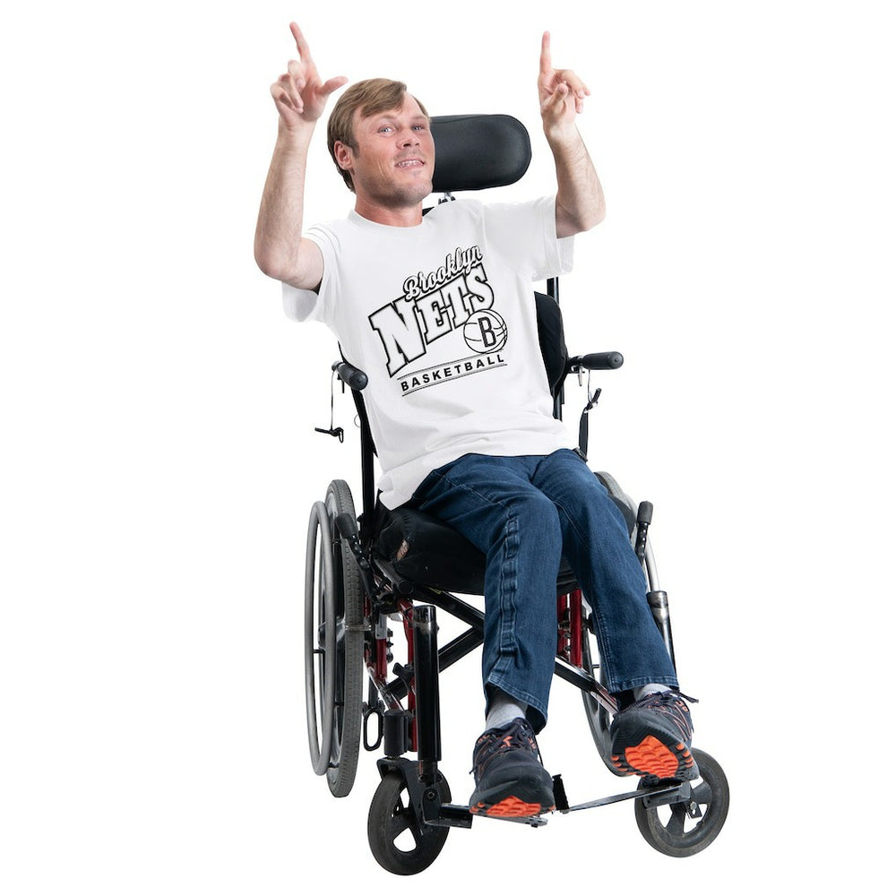 Brooklyn Nets G-III Sports by Carl Banks Adaptive Headliner T-Shirt - White cheap