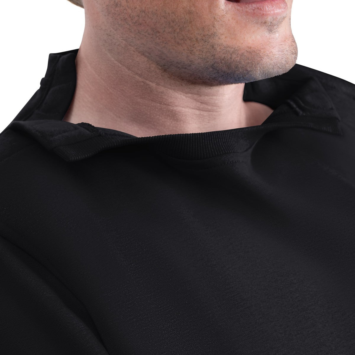 Toronto Raptors G-III Sports by Carl Banks Adaptive Headliner Fleece Crewneck Sweatshirt - Black on sale