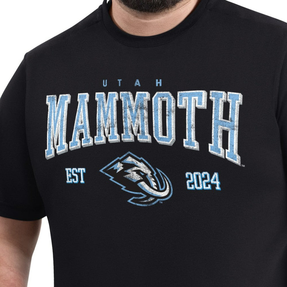 Utah Mammoth G-III Sports by Carl Banks Adaptive Classic Team Graphic T-Shirt - Black T-shirts