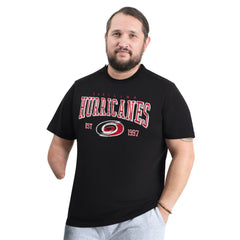 Carolina Hurricanes G-III Sports by Carl Banks Adaptive Classic Team Graphic T-Shirt - Black T-shirts