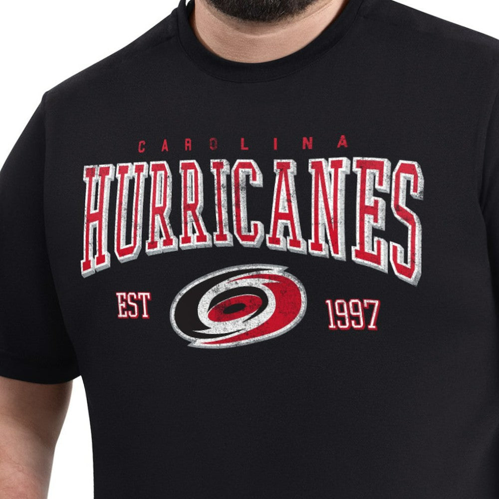 Carolina Hurricanes G-III Sports by Carl Banks Adaptive Classic Team Graphic T-Shirt - Black T-shirts