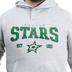 Dallas Stars G-III Sports by Carl Banks Adaptive Classic Team Spirit Fleece Hoodie - Gray Hoodies