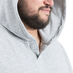 Los Angeles Kings G-III Sports by Carl Banks Adaptive Classic Team Spirit Fleece Hoodie - Gray Hoodies