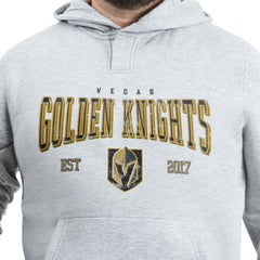 Vegas Golden Knights G-III Sports by Carl Banks Adaptive Classic Team Spirit Fleece Hoodie - Gray Hoodies