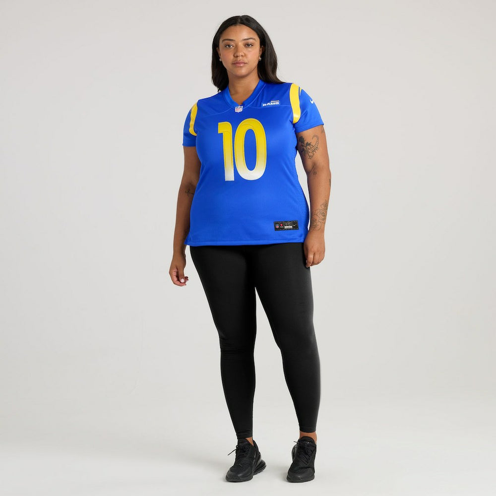 Josaiah Stewart Los Angeles Rams Women's Team Game Jersey - Royal cheap