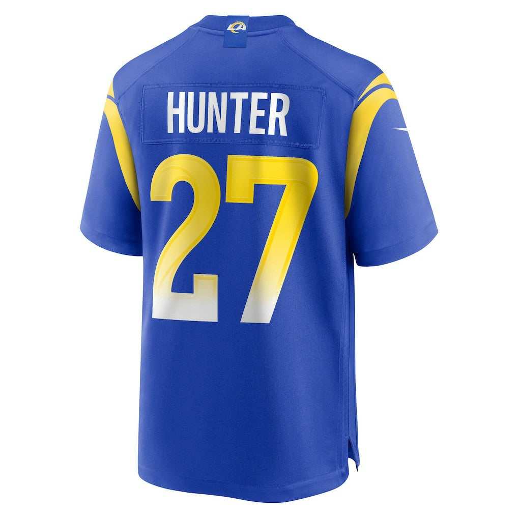 Jarquez Hunter Los Angeles Rams Team Game Jersey - Royal on sale