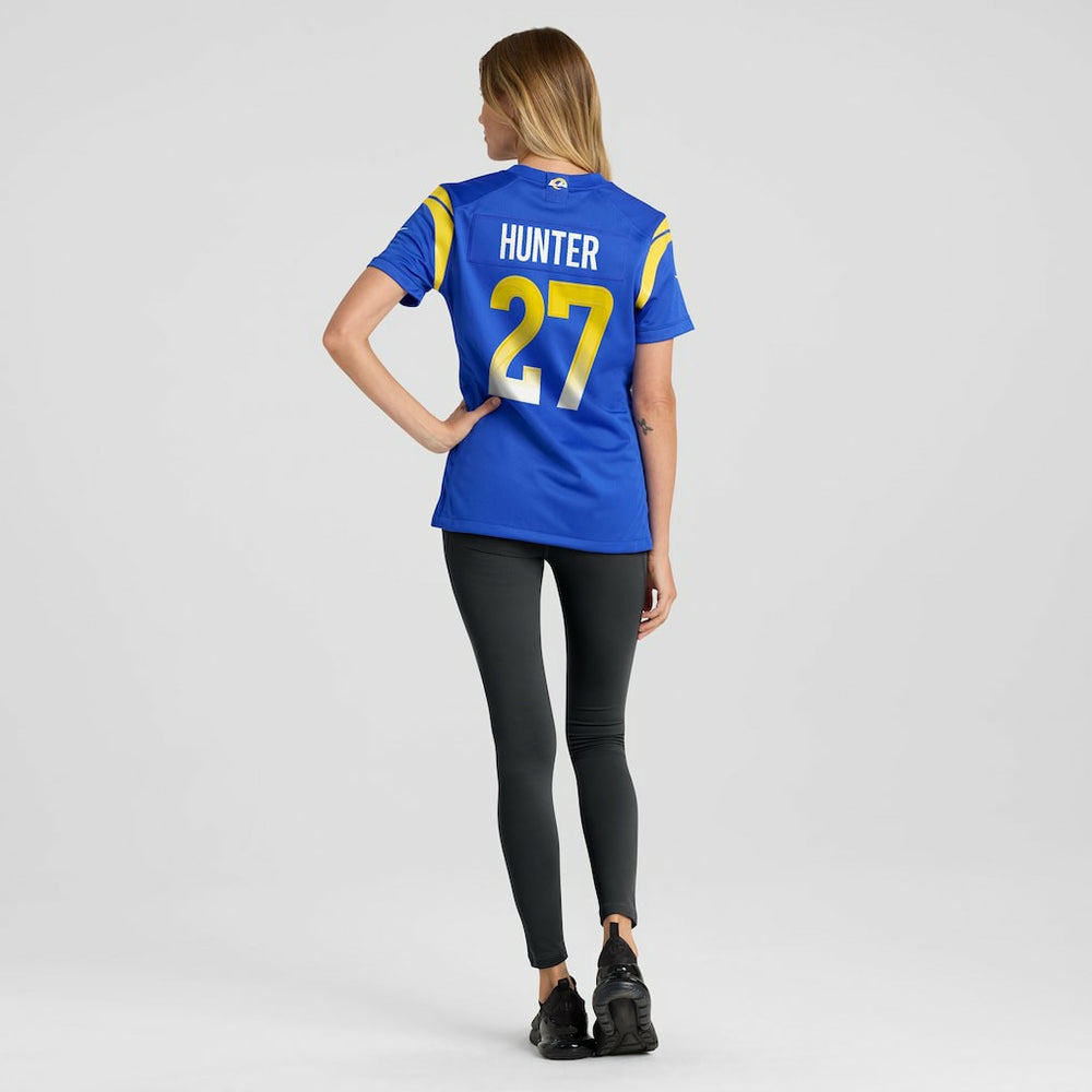 Jarquez Hunter Los Angeles Rams Women's Team Game Jersey - Royal online