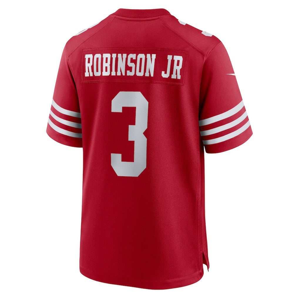 Brian Robinson Jr. San Francisco 49ers Team Game Jersey - Scarlet for sale