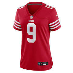 Skyy Moore San Francisco 49ers Women's Team Game Jersey - Scarlet on sale
