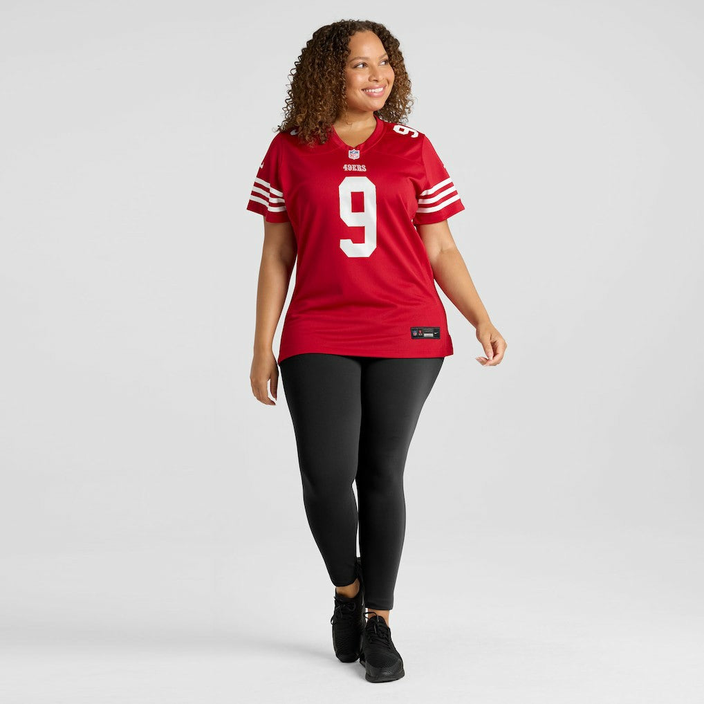 Skyy Moore San Francisco 49ers Women's Team Game Jersey - Scarlet on sale