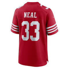 Siran Neal San Francisco 49ers Team Game Jersey - Scarlet discount