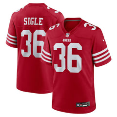 Marques Sigle San Francisco 49ers Team Game Jersey - Scarlet for sale