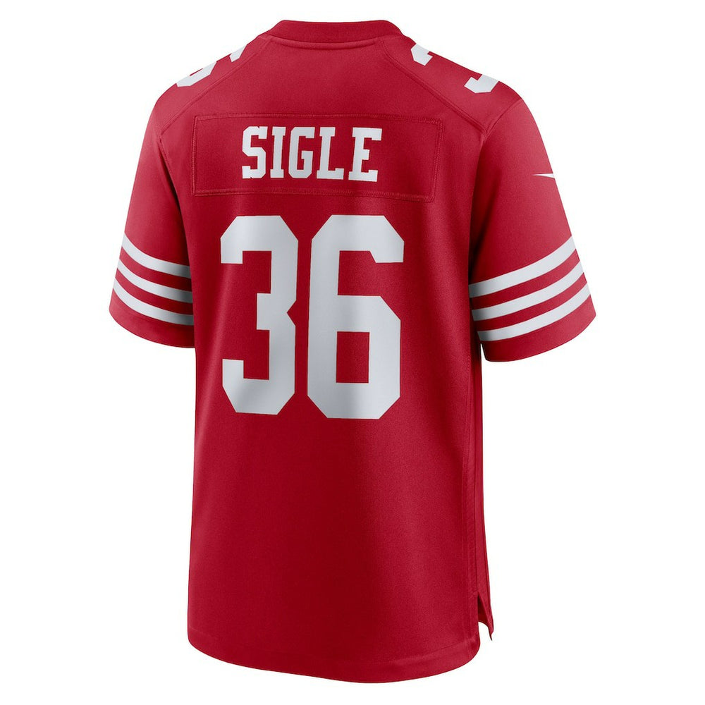 Marques Sigle San Francisco 49ers Team Game Jersey - Scarlet for sale