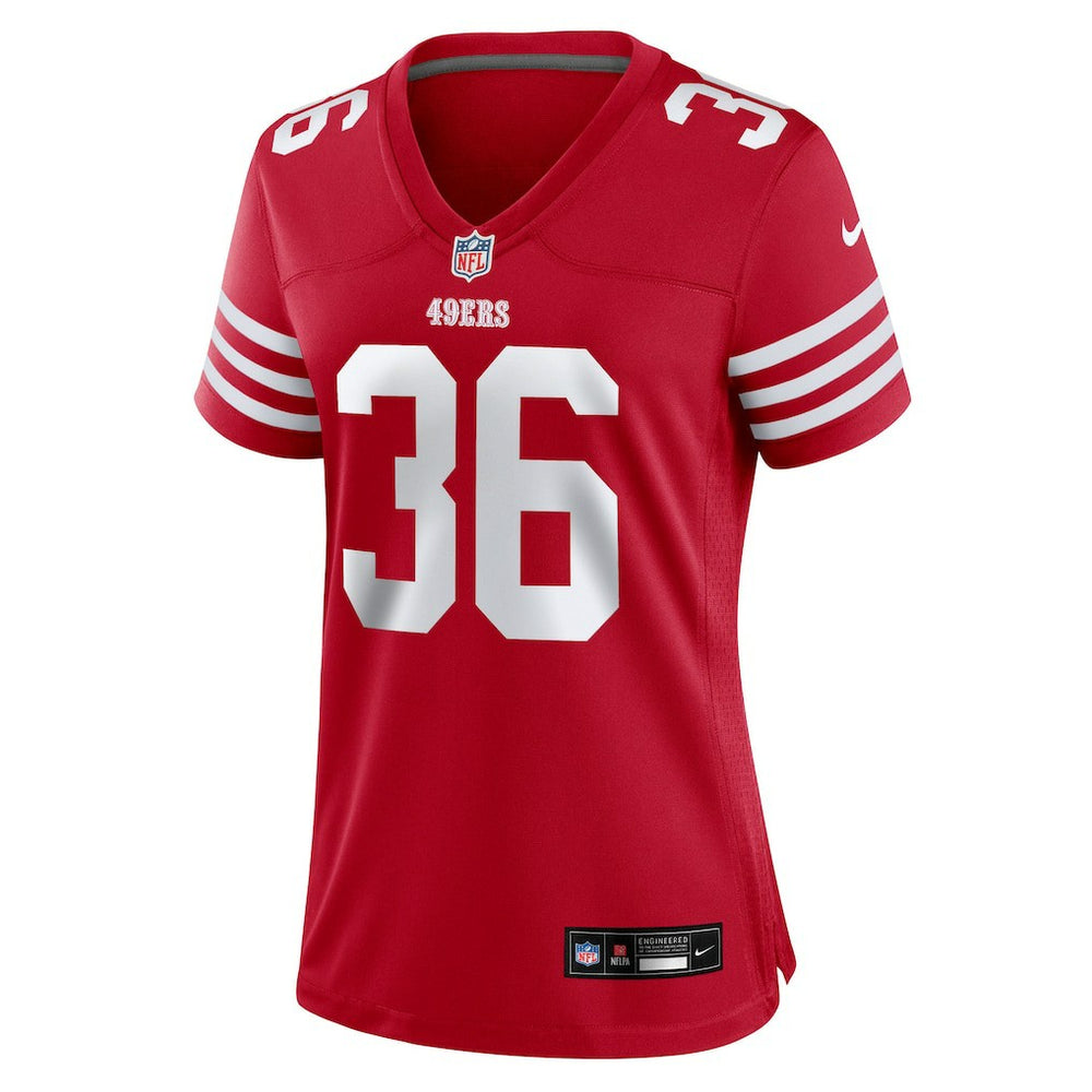Marques Sigle San Francisco 49ers Women's Team Game Jersey - Scarlet cheap