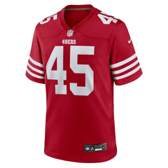 Nick Martin San Francisco 49ers Team Game Jersey - Scarlet outlet