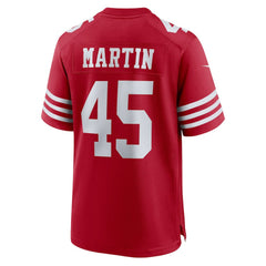 Nick Martin San Francisco 49ers Team Game Jersey - Scarlet outlet