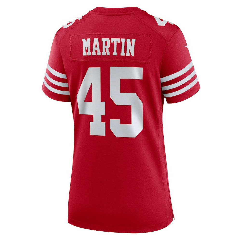 Nick Martin San Francisco 49ers Women's Team Game Jersey - Scarlet cheap