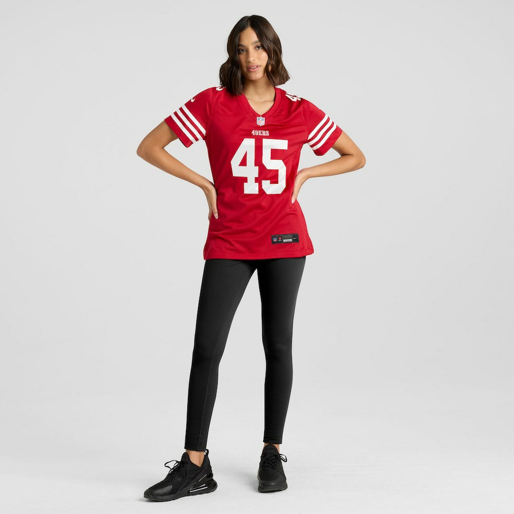 Nick Martin San Francisco 49ers Women's Team Game Jersey - Scarlet cheap