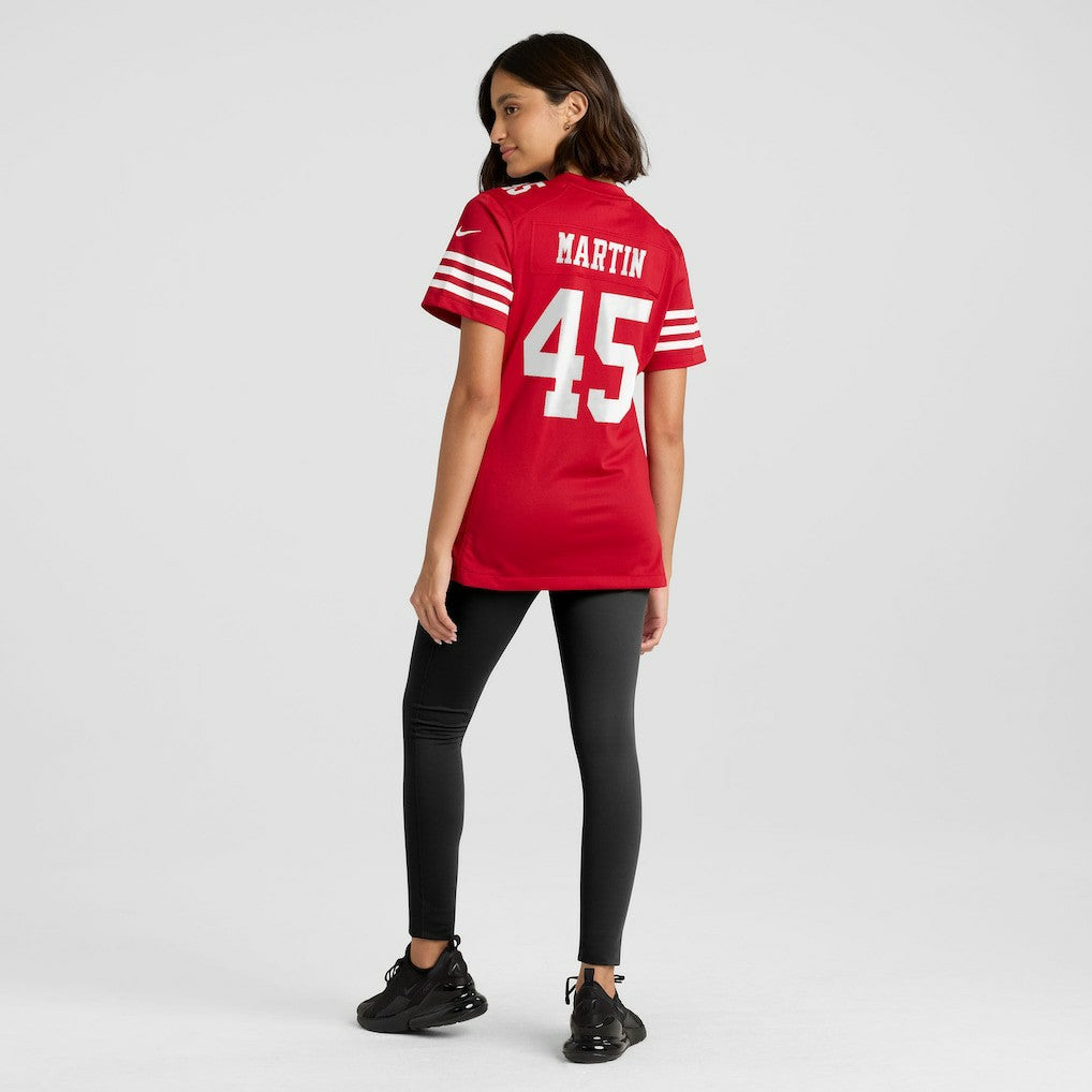 Nick Martin San Francisco 49ers Women's Team Game Jersey - Scarlet cheap