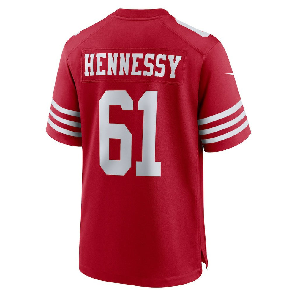 Matt Hennessy San Francisco 49ers Team Game Jersey - Scarlet outlet