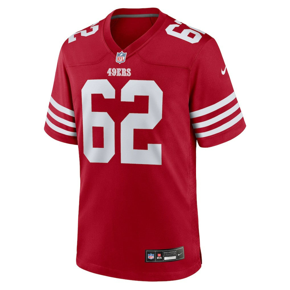 Austen Pleasants San Francisco 49ers Team Game Jersey - Scarlet on sale