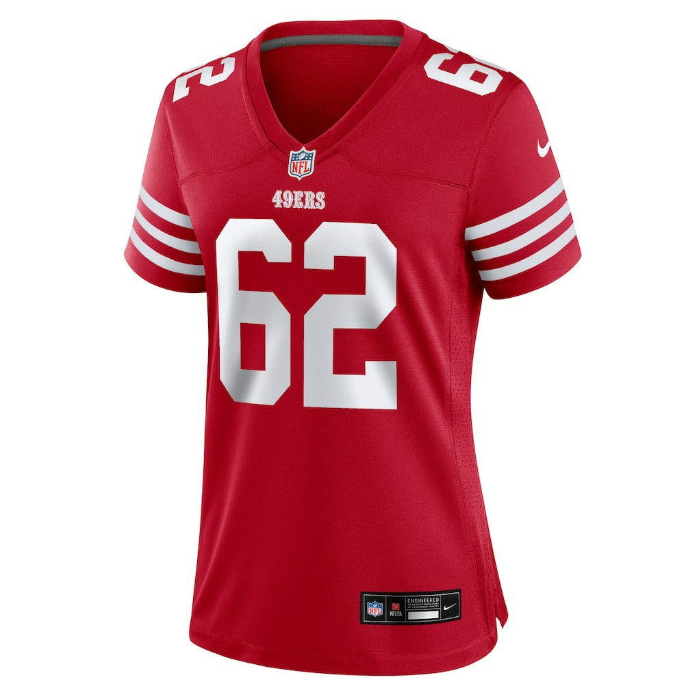 Austen Pleasants San Francisco 49ers Women's Team Game Jersey - Scarlet discount