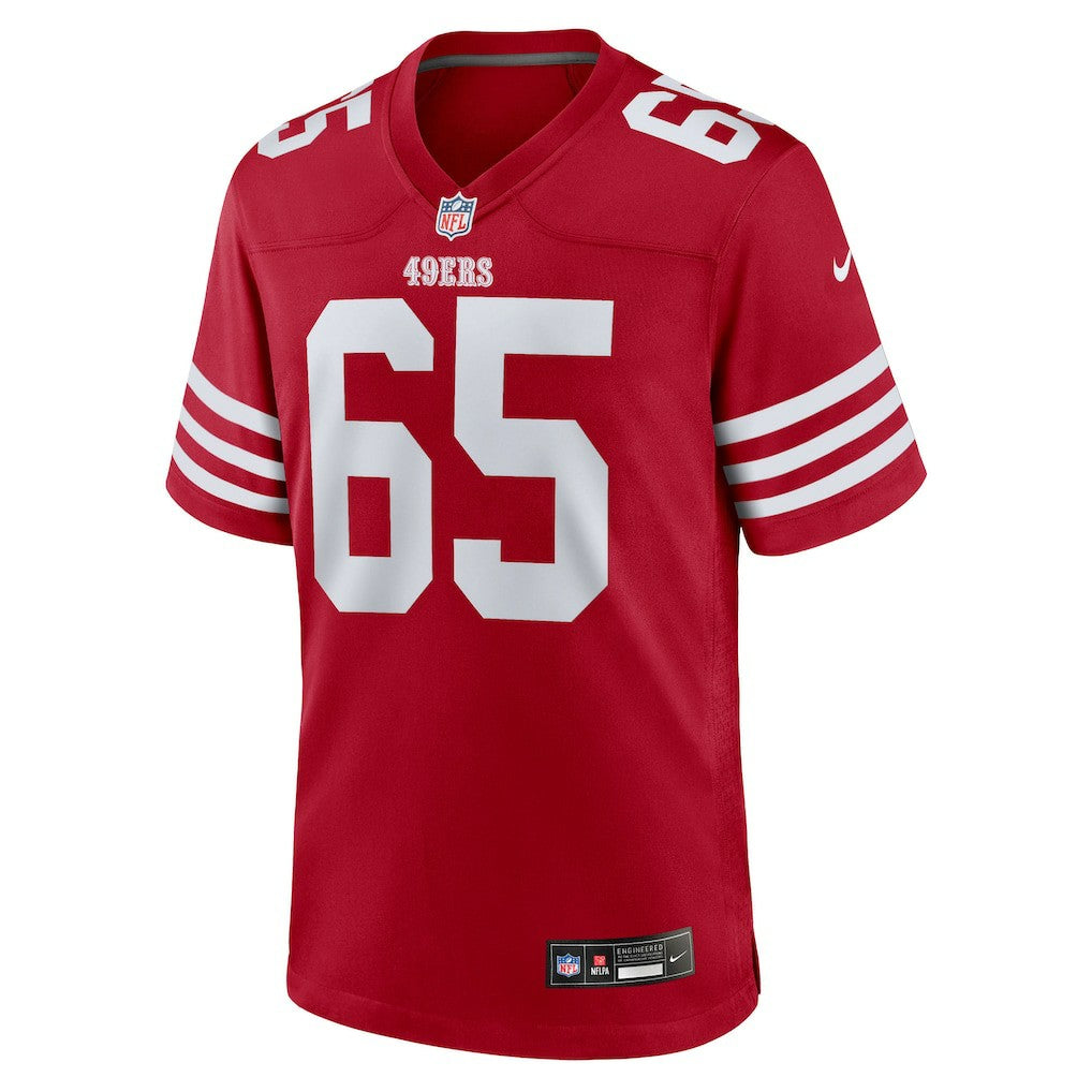 Drew Moss San Francisco 49ers Team Game Jersey - Scarlet online