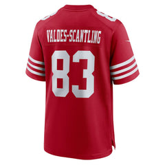 Marquez Valdes-Scantling San Francisco 49ers Team Game Jersey - Scarlet cheap