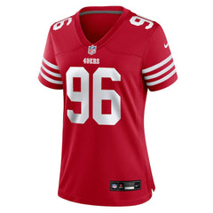 Jordan Jefferson San Francisco 49ers Women's Team Game Jersey - Scarlet online