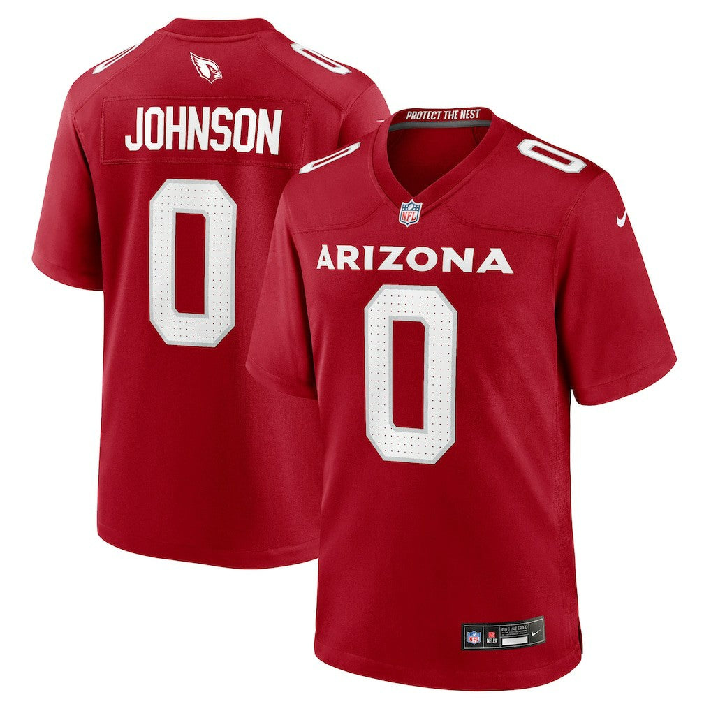 Will Johnson Arizona Cardinals Team Game Jersey - Cardinal online