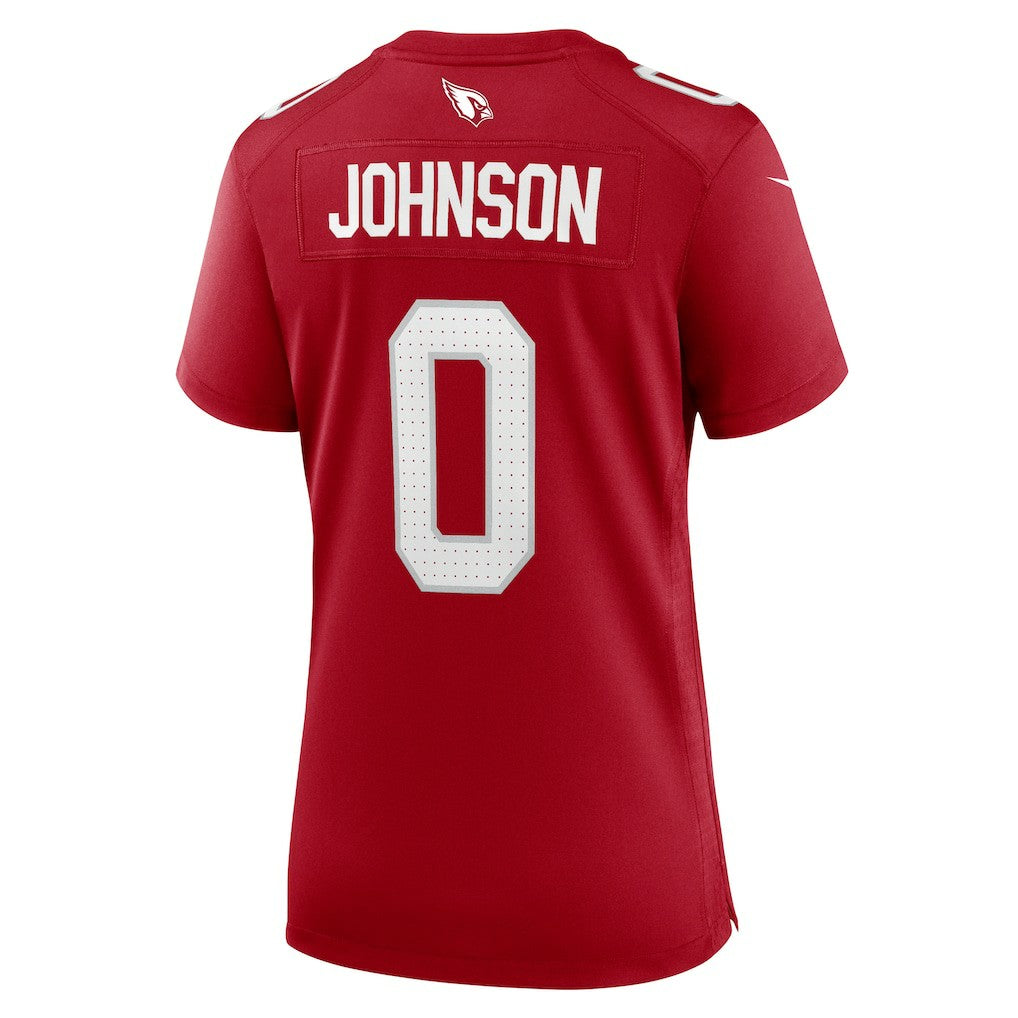 Will Johnson Arizona Cardinals Women's Team Game Jersey - Cardinal online