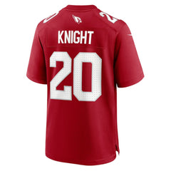 Zonovan Knight Arizona Cardinals Team Game Jersey - Cardinal on sale